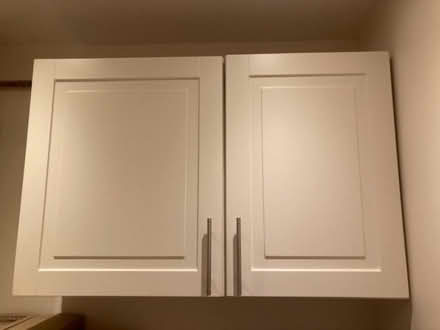 Photo of free Kitchen wall cupboards and sink unit (Holmes Chapel CW4) #1