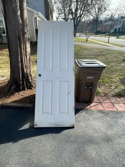 Photo of free Interior door 28 inch wide (Falls Road Park) #1