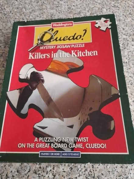 Photo of free Cluedo mystery puzzle (GU12) #1