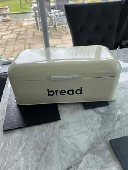 Photo of free Metal bread bin (Smallwood) #1