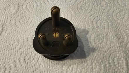 Photo of free Old round-pin mains plug (Townsend AL3) #1