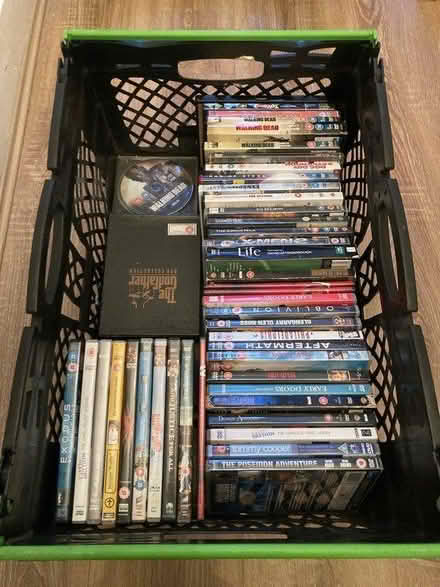 Photo of free Crate full of DVDs (L4) #1