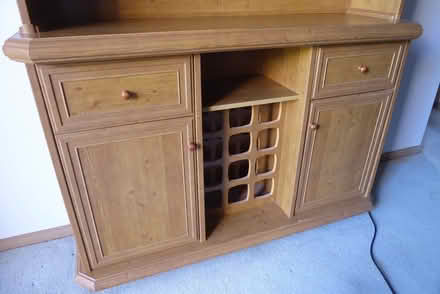 Photo of free Timber Buffet with wine rack (Hoppers Crossing) #4