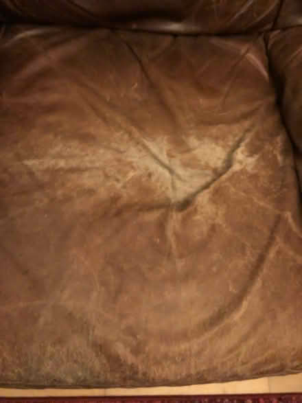 Photo of free 3 seater leather sofa (Darlington DL1) #3