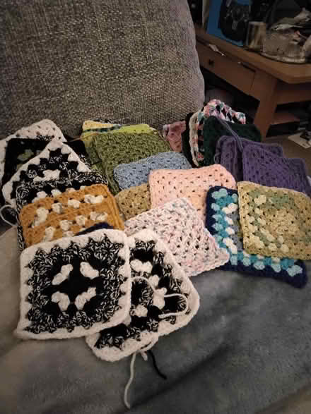Photo of free Crochet granny squares (Brimington S43) #1