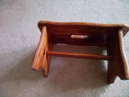 Photo of free Small wooden stool (Galleywood CM2) #1