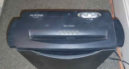 Photo of free Mains Paper Shredder in working order (Lower Weston) #2