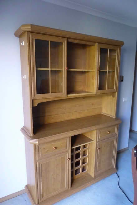 Photo of free Timber Buffet with wine rack (Hoppers Crossing) #1