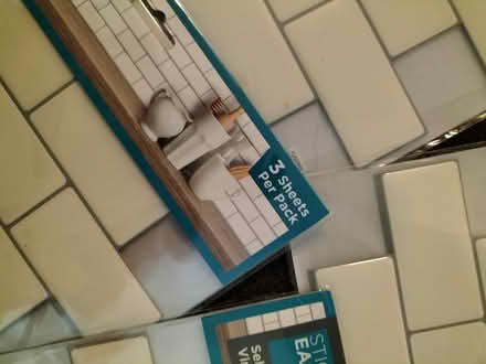 Photo of free Stick on tiles (Leyton E10) #2