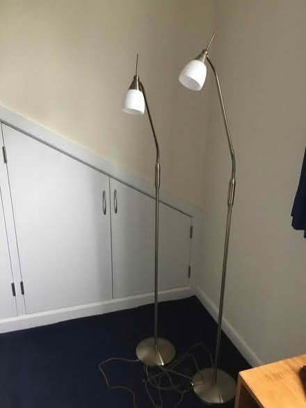 Photo of free 2 standard lamps (Battenhall Worcester) #1