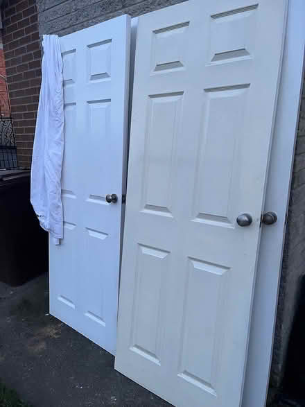 Photo of free White internal doors (Rampton Notts) #1