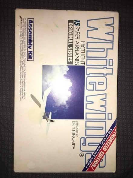 Photo of free Advanced paperboard airplane kit (Shadowridge) #1