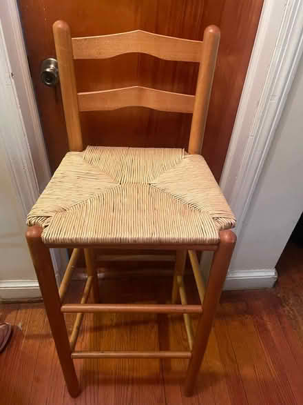 Photo of free Tall Wicker Chair (Temple Hills, MD) #1
