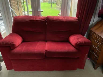 Photo of free G-Plan sofas and footstool (Horsham) #2