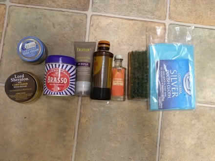 Photo of free Household & shoe cleaning things (Roffey) #1