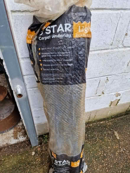 Photo of free Carpet underlay (Oakwood Park Complex ME16) #1