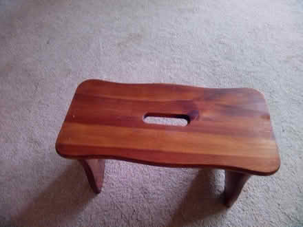 Photo of free Small wooden stool (Galleywood CM2) #2