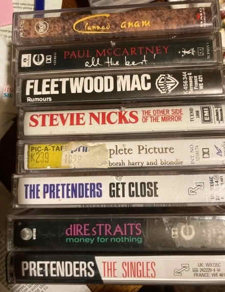 Photo of free Music Cassette tapes (8) (Bloomsbury WC1H) #1
