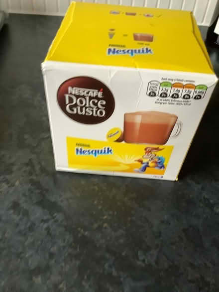 Photo of free New box of Dolce Gusto Nesquik (Wingerworth S42) #1