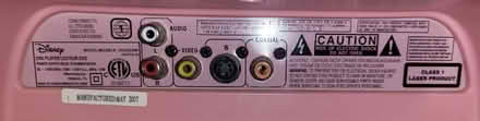 Photo of free Disney Princess CRT TV & DVD player (Milpitas) #3
