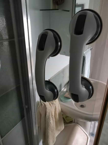 Photo of free Shower grab handles (Kedleston Road DE22) #1