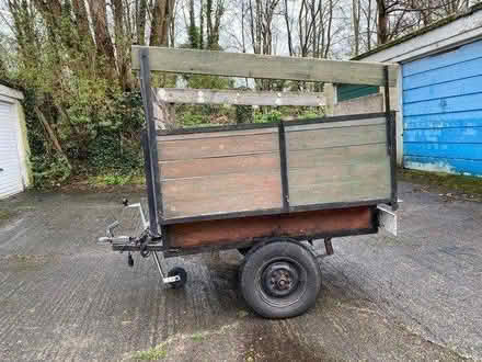 Photo of free Trailer with electric hook up (BA1 - Newbridge) #2