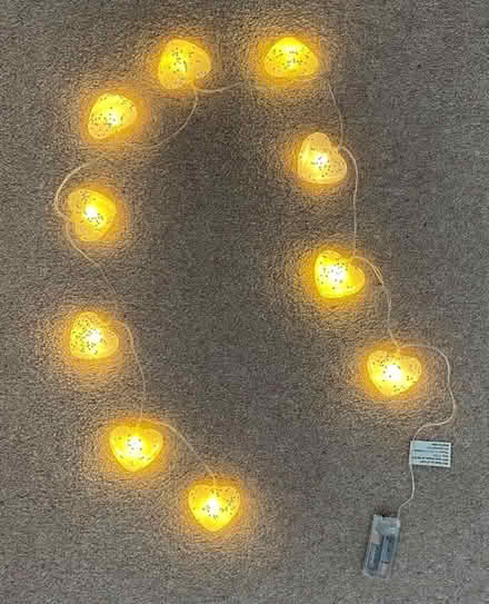 Photo of free Heart Shaped Lights (Willington DL15) #2