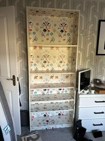 Photo of free Ikea Billy Bookcase Graffiti Print (Emsworth PO10) #1