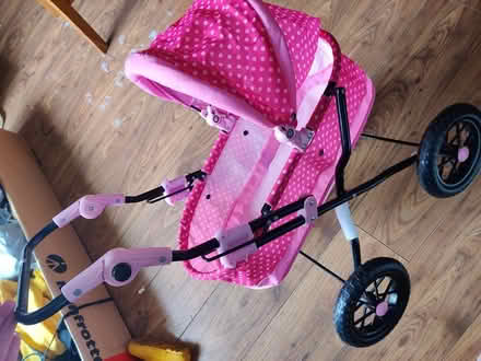 Photo of free Dolls Pink Pram (Kirby Cross CO13) #1