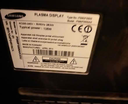 Photo of free Large TV (Oxford) #3