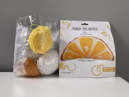 Photo of free Pillow punch needle kit (South/North Attleboro line) #1