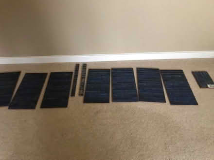 Photo of free Seven blue tiles (Brooke NR15) #2