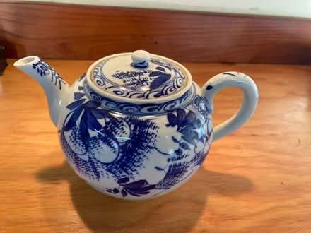 Photo of free Porcelain Teapot with Strainer (Moss Beach) #1