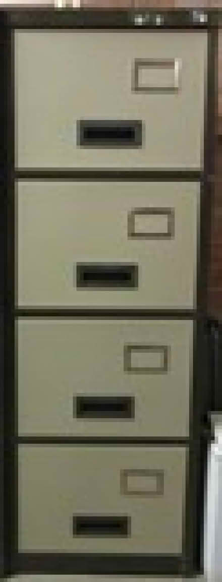 Photo of free Four drawer filing cabinet (Little Heath RG31) #1