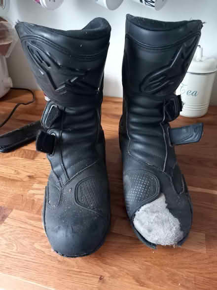 Photo of free Motorbike Boots Size 8.5 (PO19) #4