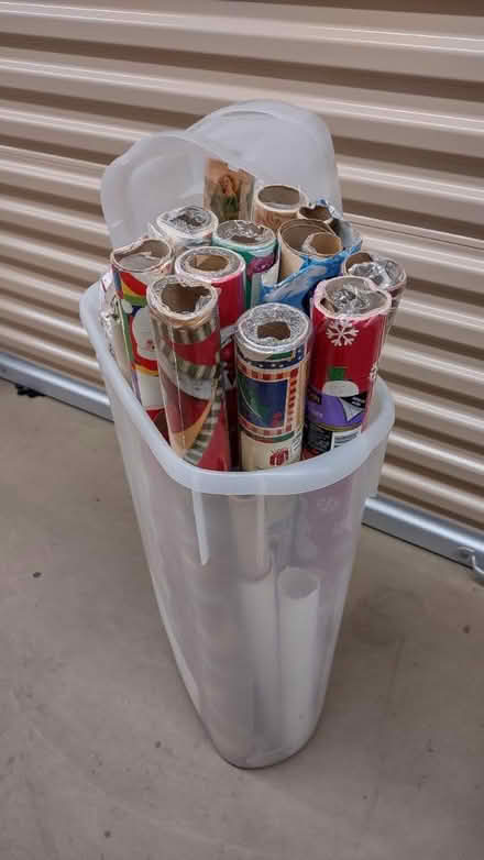 Photo of free Wrapping Paper Holder (Saddle Brook) #2