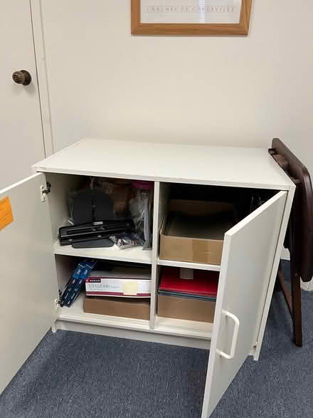 Photo of free Storage cabinet, small side table (Falls Church) #2