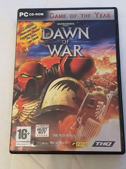 Photo of free Dawn of War - Warhammer 40000 PC cd-rom (Manor Park Estate SG6) #2