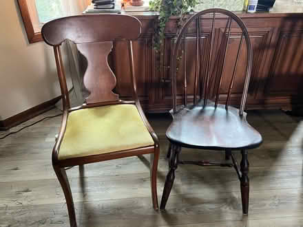 Photo of free Two chairs (5 blocks S of DGSHS) #1