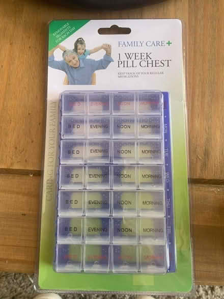 Photo of free 1 week pill chest (Carrick Knowe EH12) #1