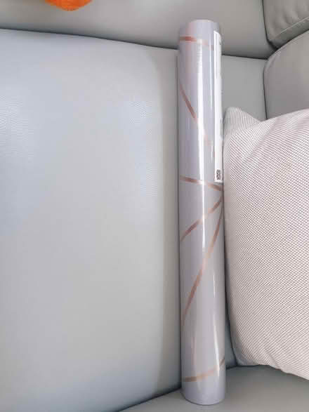 Photo of free 2 new full rolls of grey & copper wallpaper (Formby L37) #2