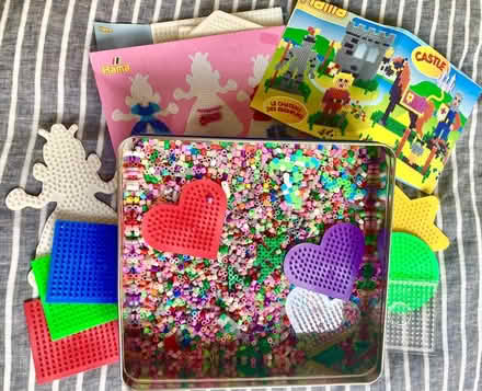 Photo of free Tin of Hama beads (Reigate) #1