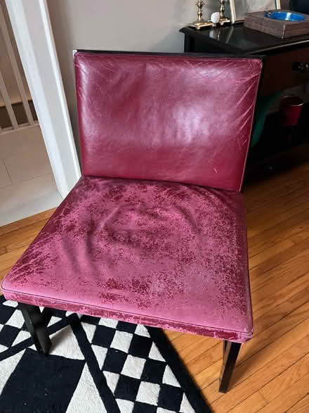 Photo of free Worn out chair (but beautiful!) (Davisville) #1