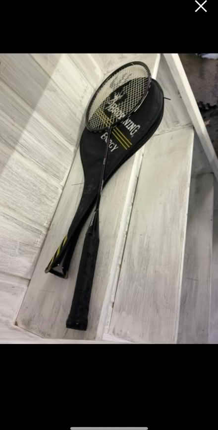 Photo of free Badminton racket and cover (CT6) #1