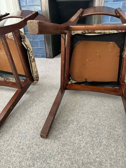 Photo of free 2 mid century chairs (B17 0) #3