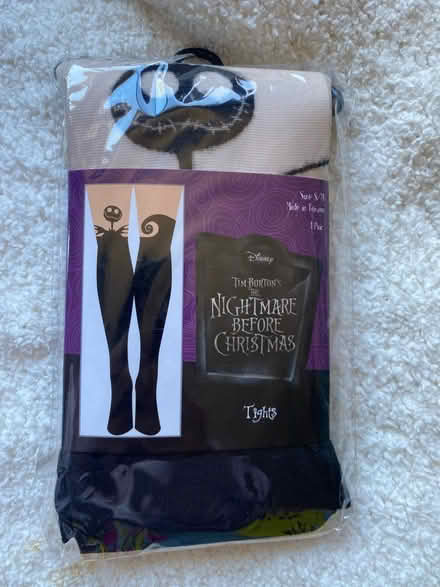 Photo of free Nightmare before Christmas tights (Hayward) #1