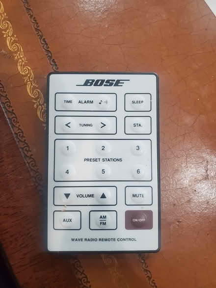Photo of free Bose Wave Radio remote control (Washington) #1