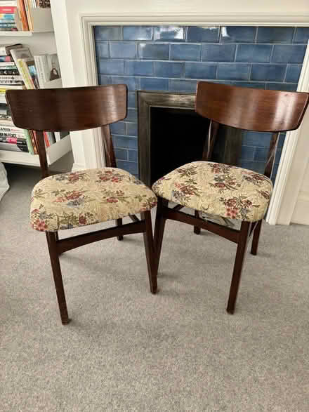 Photo of free 2 mid century chairs (B17 0) #1