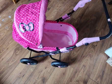 Photo of free Dolls Pink Pram (Kirby Cross CO13) #3
