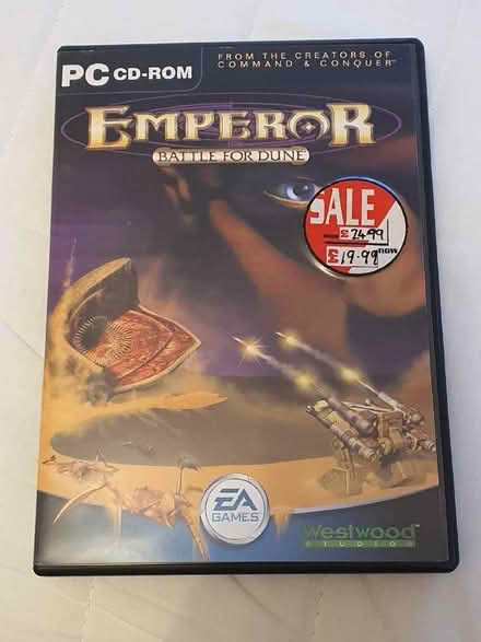 Photo of free Emperor Battle for Dune. PC cd-rom game. (Manor Park Estate SG6) #1